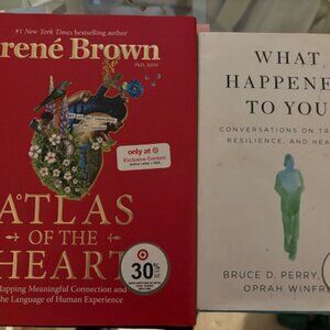 Brene Brown Atlas of the Heart and Oprah Winfrey What Happened to You